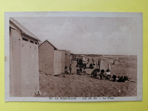 Cpa île ré le - Île,