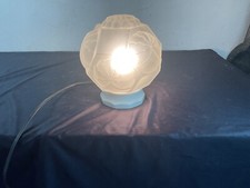 Table lamp or hanging chandelier, Art Deco wall lamp basin globe dlg Muller...