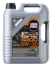 5W-30 Liqui Moly 3707 Top Tec 4200 New Generation Longlife III 5 Litre Engine Oil