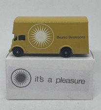 Vintage Lesney Matchbox Custom Beales Bealesons Truck Its A Pleasure Repro Box.