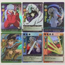 Jeu complet de 42 cartes Inuyasha Carddass Part2 Bandai 2002 Japon