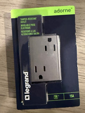 Legrand Adorne 15A Tamper Resistant Outlet ARTR153M4 *FREE SHIPPING