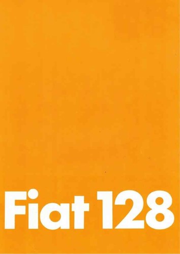 Catalogue brochure fiat 128 - brochure,