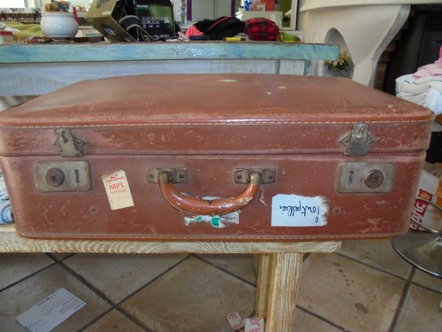 Ancienne valise vintage - valise, &