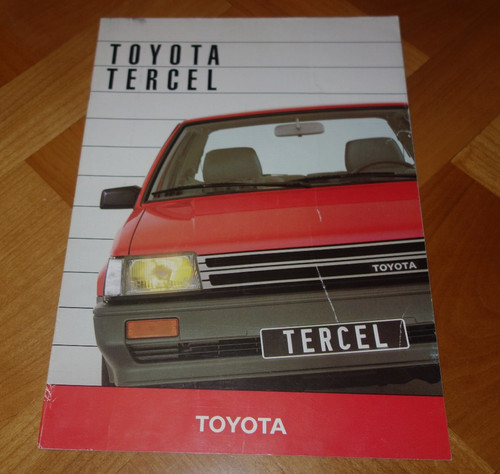 Catalogue toyota tercel l20 - catalogue,