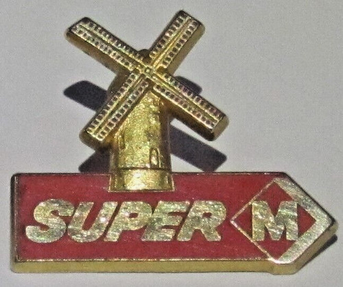 Pin super moulins plaque - pin's,