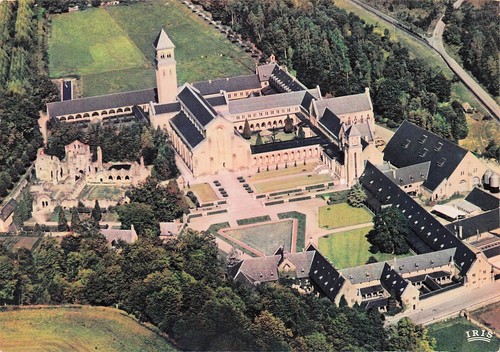 Belgique abbaye orval vue - abbaye,