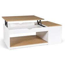 Table basse plateau relevable