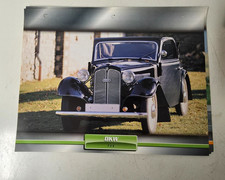 DKW F5K CARTE FICHE VOITURE