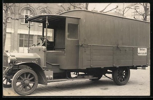 Carte postale photo camion