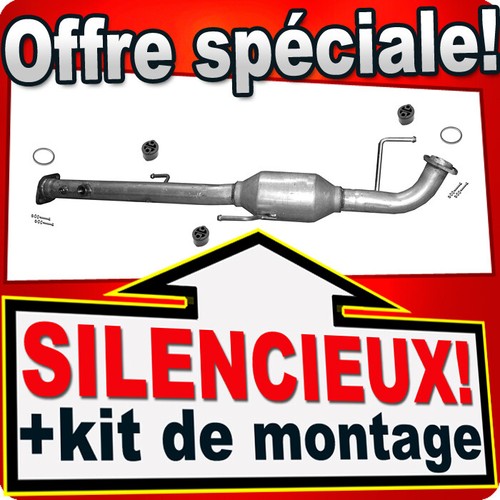 Silencieux intermédiaire pour - silencieux,
