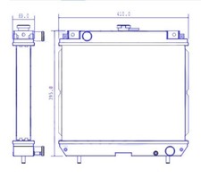 RADIATEUR EAU ISEKI TM1360 TM
