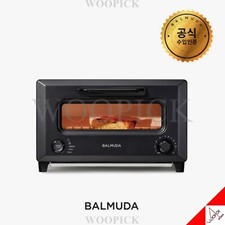BALMUDA 2024 ReBaker Toaster KTT01KR Mini Four AC 220V/50-60Hz Coréen Ver - Noir