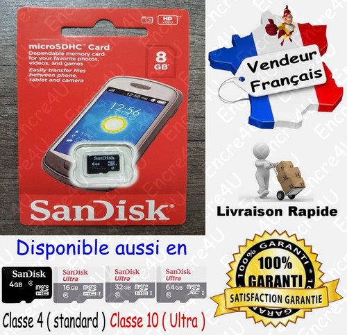 Carte mémoire sandisk micro - carte,