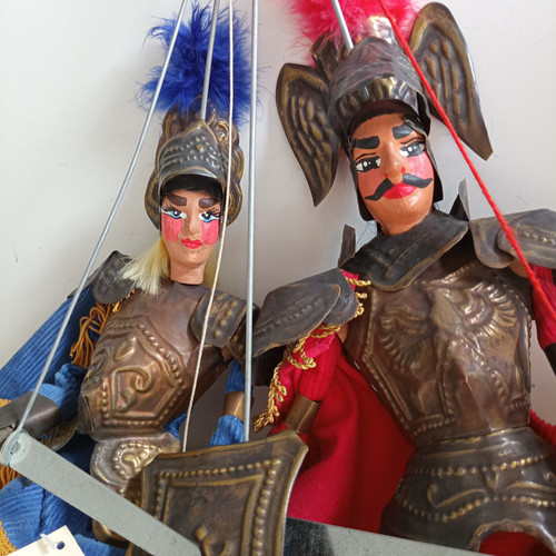Couple marionnettes - couple,