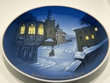 Assiette en porcelaine Rosenthal assiette de collection assiette de Noël 1972...