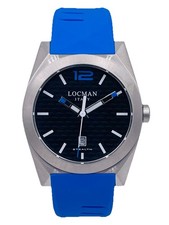 Montre Locman Stealth DATA Quartz 810KBL/319 41Mm Caoutchouc Très Remisée Neuf