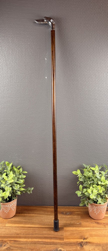 Canne ancienne bois - canne,