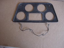 VG Used Dash Instrument Panel with Jump Wire Triumph TR4 Textured Finish as Orig