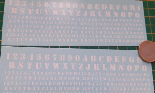 Decals decalcomanie chiffre - decalcomanie,