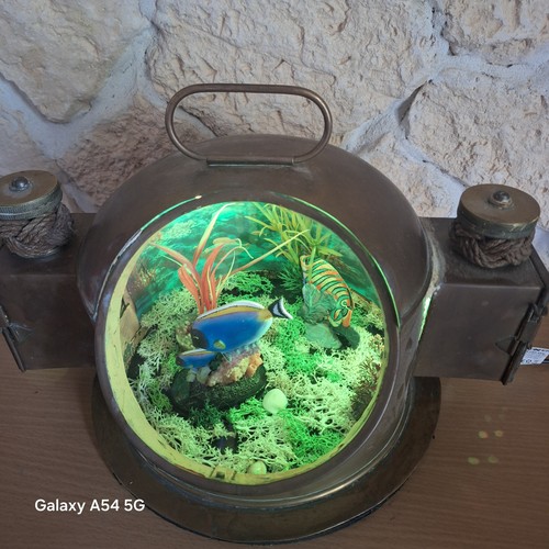 Ancien compas marine - , lampe