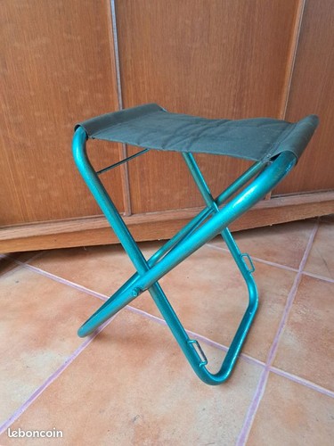 Tabouret pliant acier pour - tabouret,