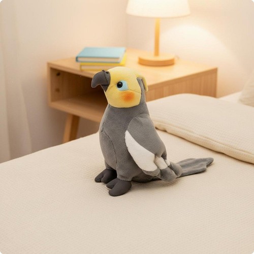 Peluche perruche calopsitte - peluche,