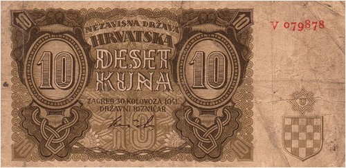 Croatia kuna 1941 5a - croatia,