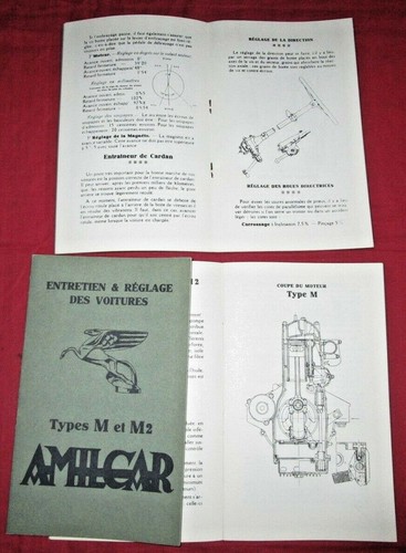 Amilcar chassis types - types,
