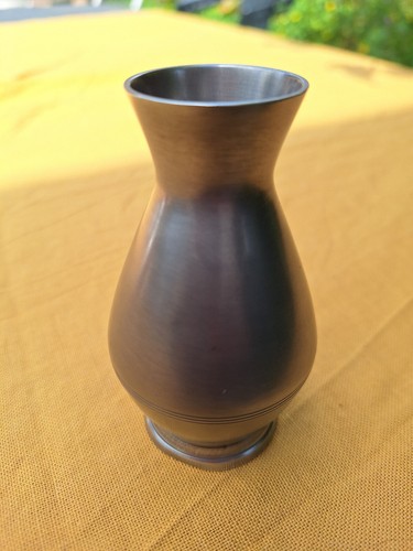 Petit vase étain made in - étain,,