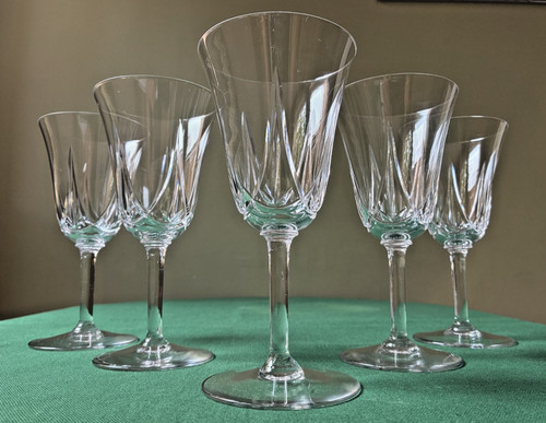 Lot verres eau en - 5,