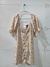 Forever 21 Cream Floral Lace