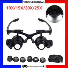 Bandeau Loupe LED 10X 15X 20X
