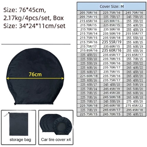 Pack couvre pneus - pack, de