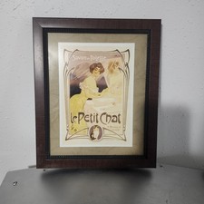 Advertising Poster For "Savon De Toilette-Le Petit Chat" Frame 9 1/2" × 11 1/2"