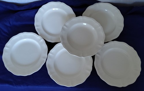 Assiettes plates 1 creuse - 1,