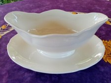 Saucière Blanc Crème Sur