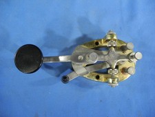 Vintage Morse Telegraph Straight Key CW QRP  Japan (Free & Fast Shipping!)