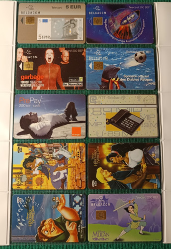 Lot télécartes belgique - lot,