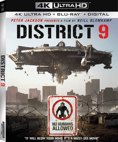 New district blu ray - new, 9