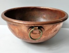 BASSINE CUL DE POULE CUIVRE
