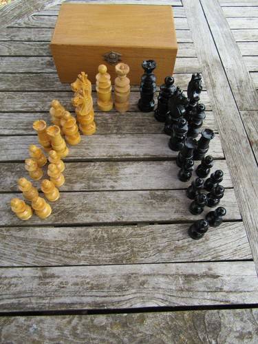 Ancien pions jeu echec en - ancien, d'echec