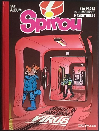 Spirou album reliure 166 de - reliure,