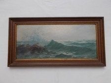 TABLEAU ANCIEN PEINTURE MARINE