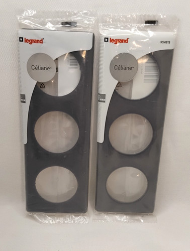 Lot plaques triples - lot,