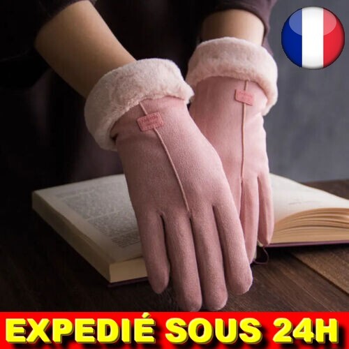 Gants chaud hiver femme - hiver,