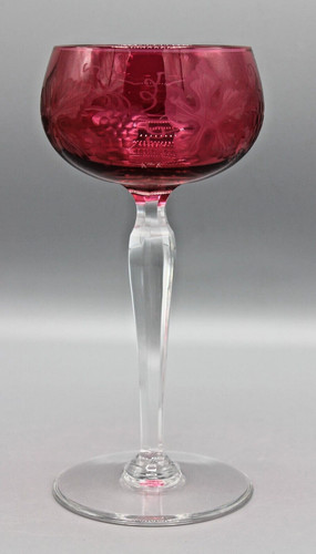 Beau verre sur pied cristal - beau,