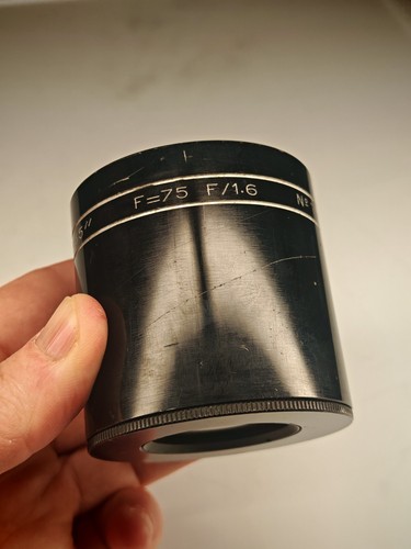 Objectif berthiot xl 75mm - objectif, b.