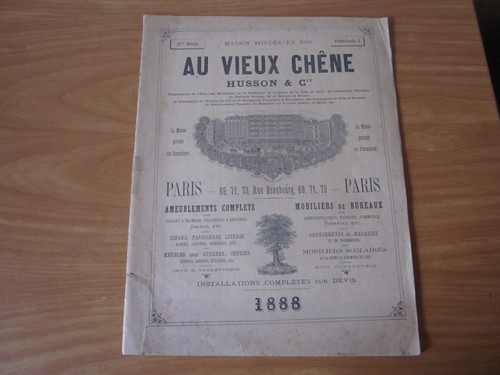 1888 catalogue maison vieux - 1888,