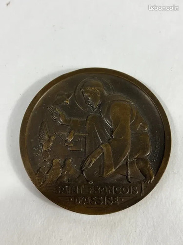 Médaille saint françois - médaille, ,